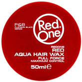 Red One Red Aqua Hair Wax Full Force Maximum Control 1.69oz